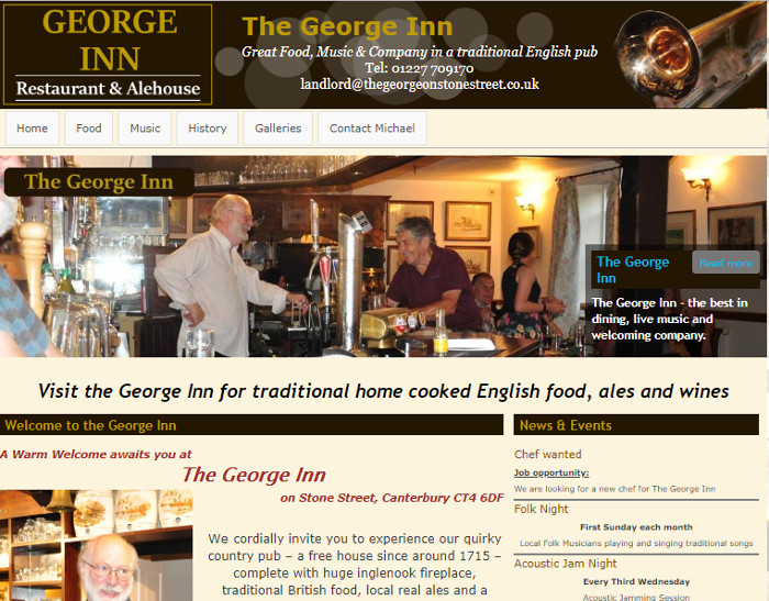 The George Inn - Stone Street Canterbury