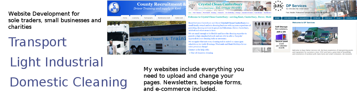 CMS Websites developed by Computers in Kent